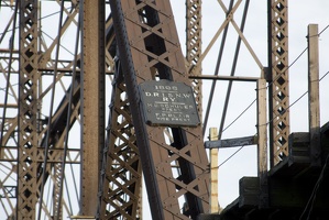 314-2630 Davenport IA - Crescent Bridge - Uncle Frank Blair Plaque